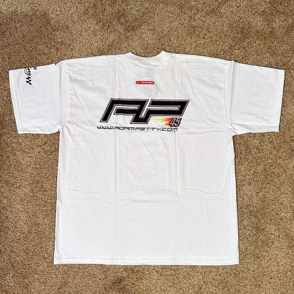 VTG Adam Petty #45 NIKE Team Racing NASCAR T-Shirt Men's XL